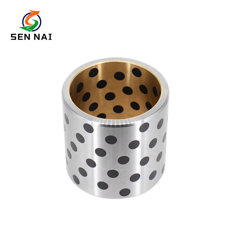 Low Noise Oil Impregnated Bronze Bushings Self-Lubricating Bearing Bushing for Construction machinery