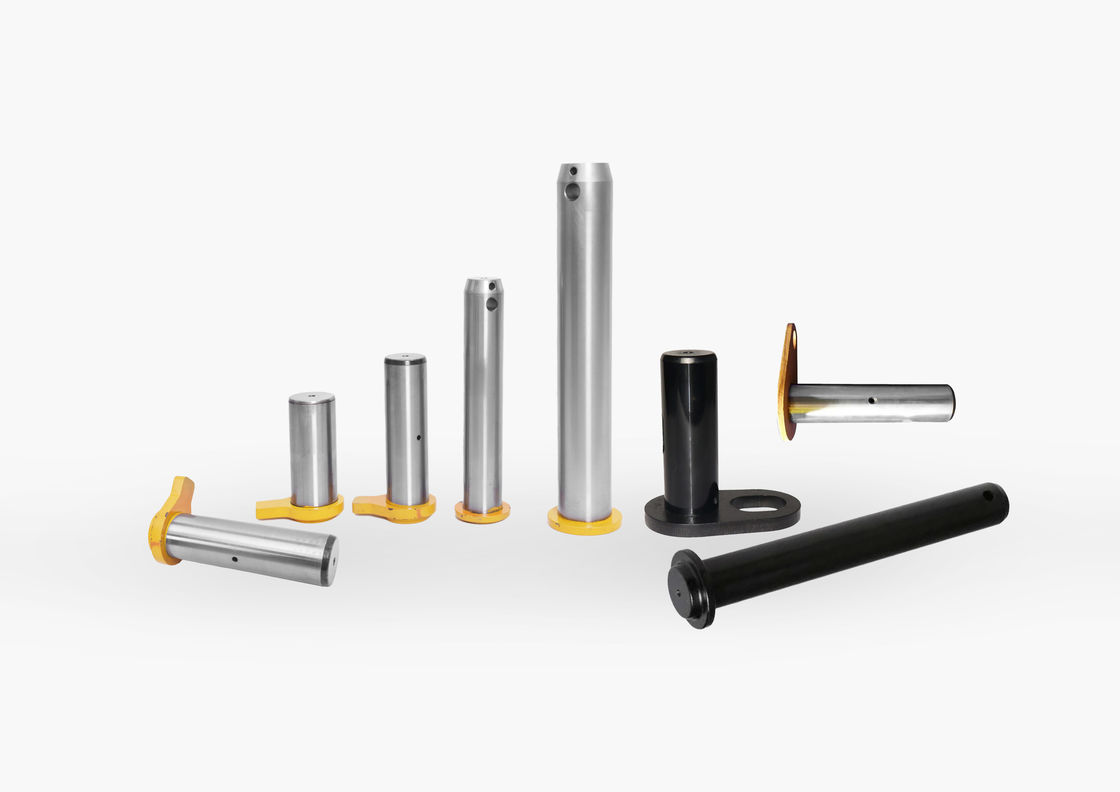 ISO9001 Antirust Hardened Steel Pins Bucket Pins For Mini Excavator Different Sizes