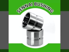 OEM Custom Cross Oil Groove Bushing Sintered Steel Bushings DIN1494 Standard